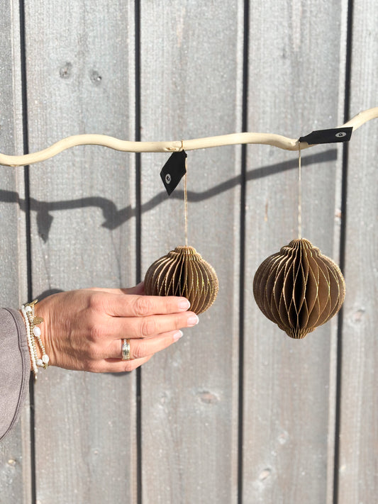 Weihnachtsschmuck Papierornamente