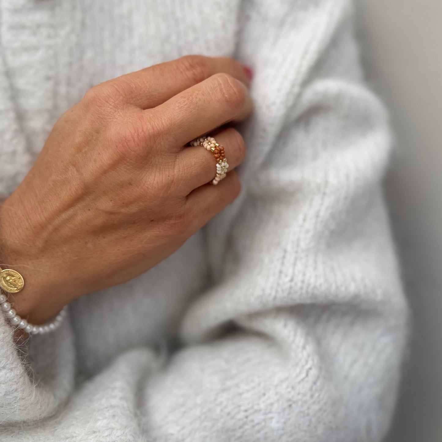 Ring mit Blumen