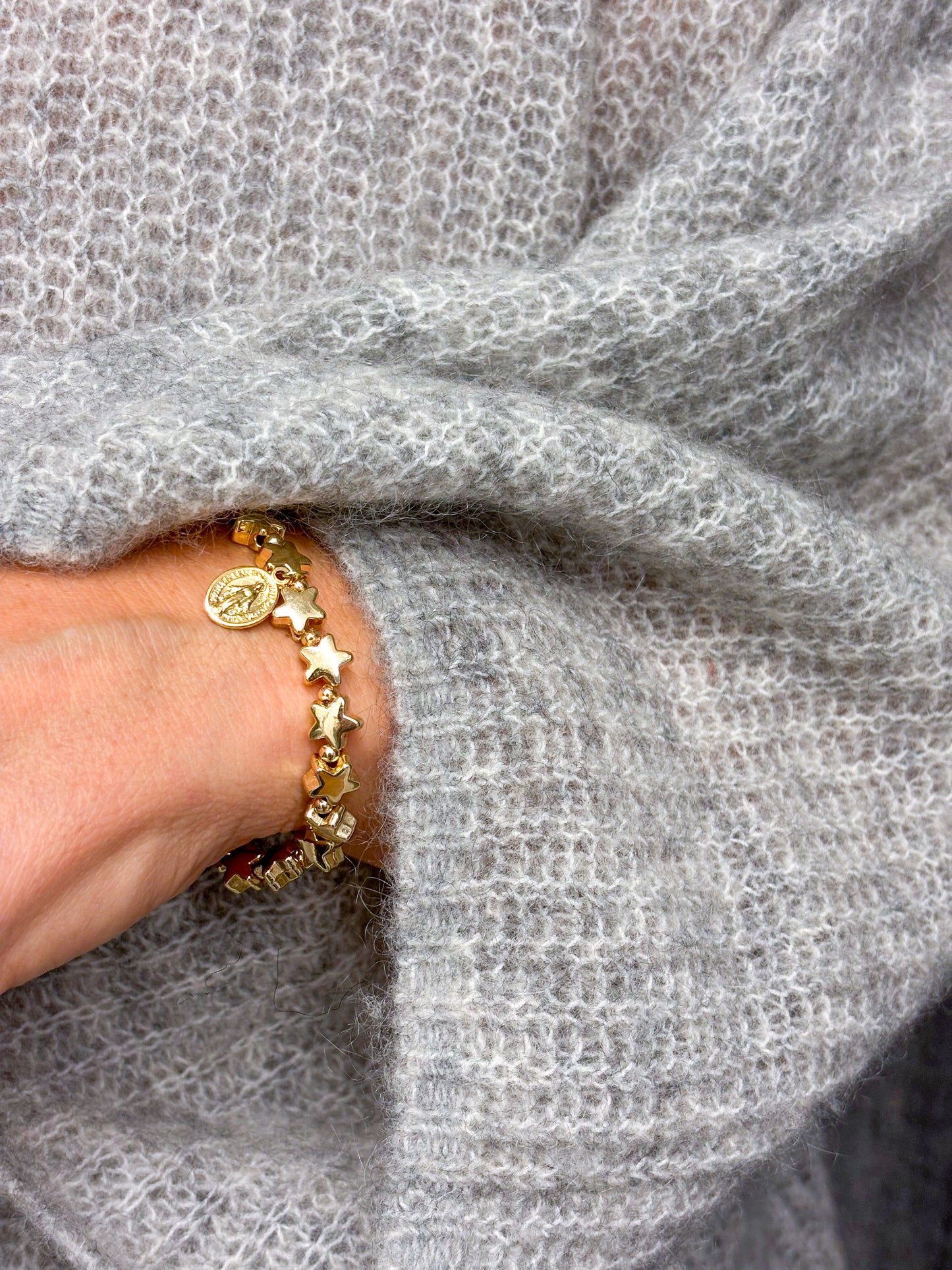 Armband Goldfarbig Sternchen