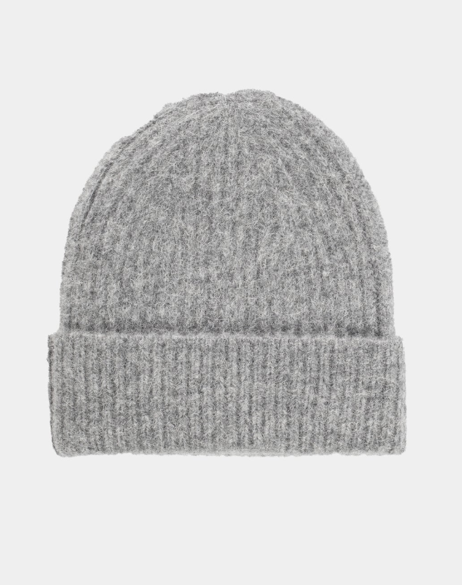 Nora Beanie Grau