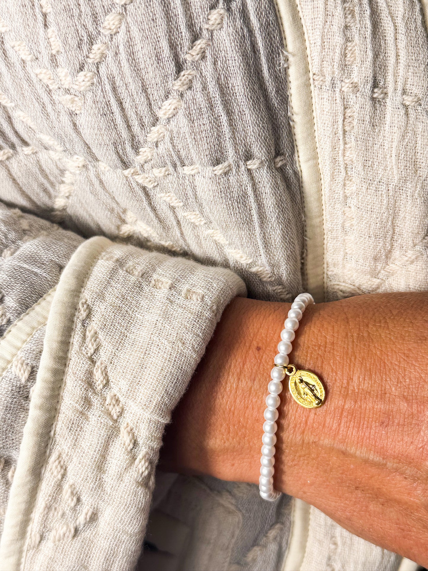 Zartes Perlenarmband