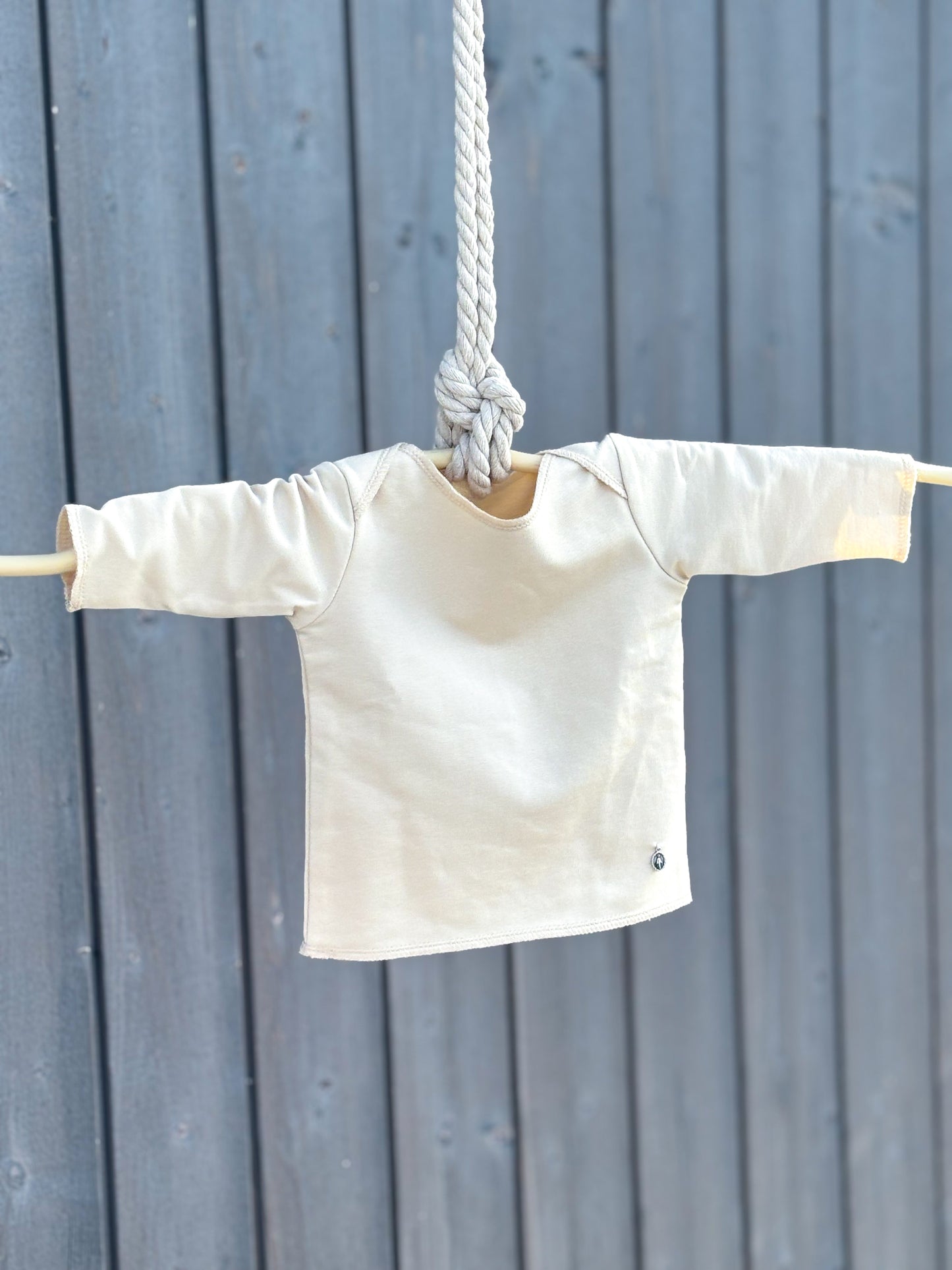 Langarmshirt "Eierschale"