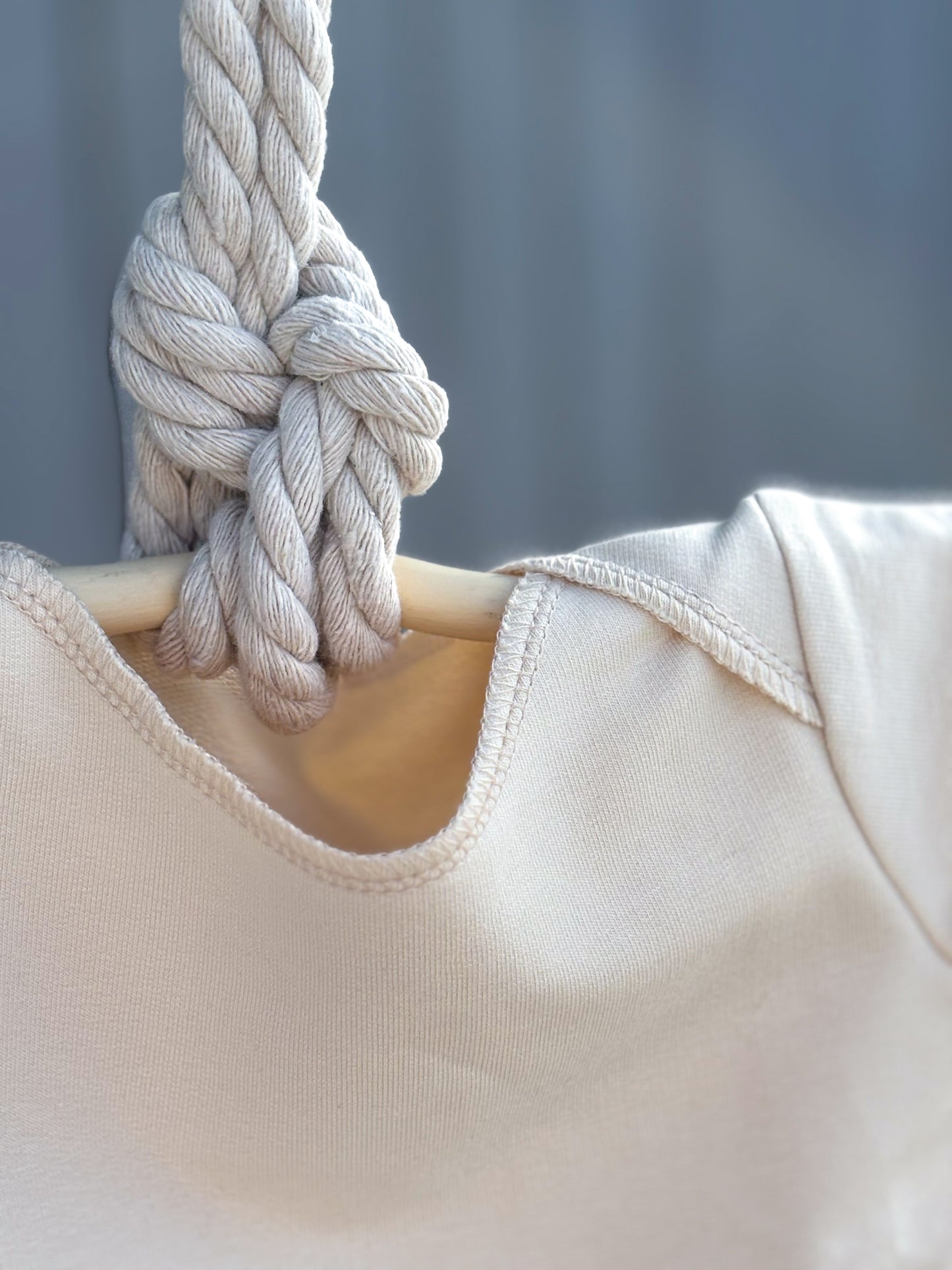 Langarmshirt "Eierschale"