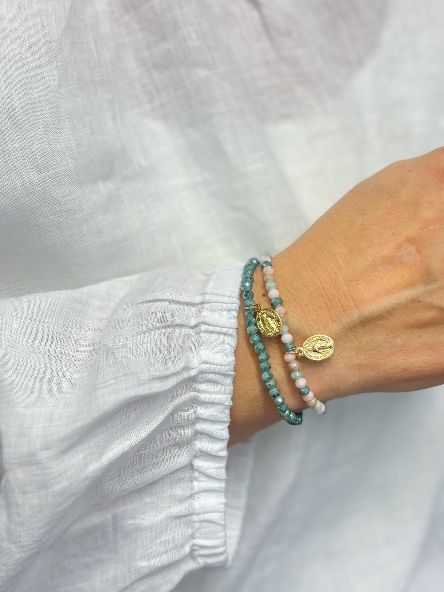 Armbandset leuchtend Grün