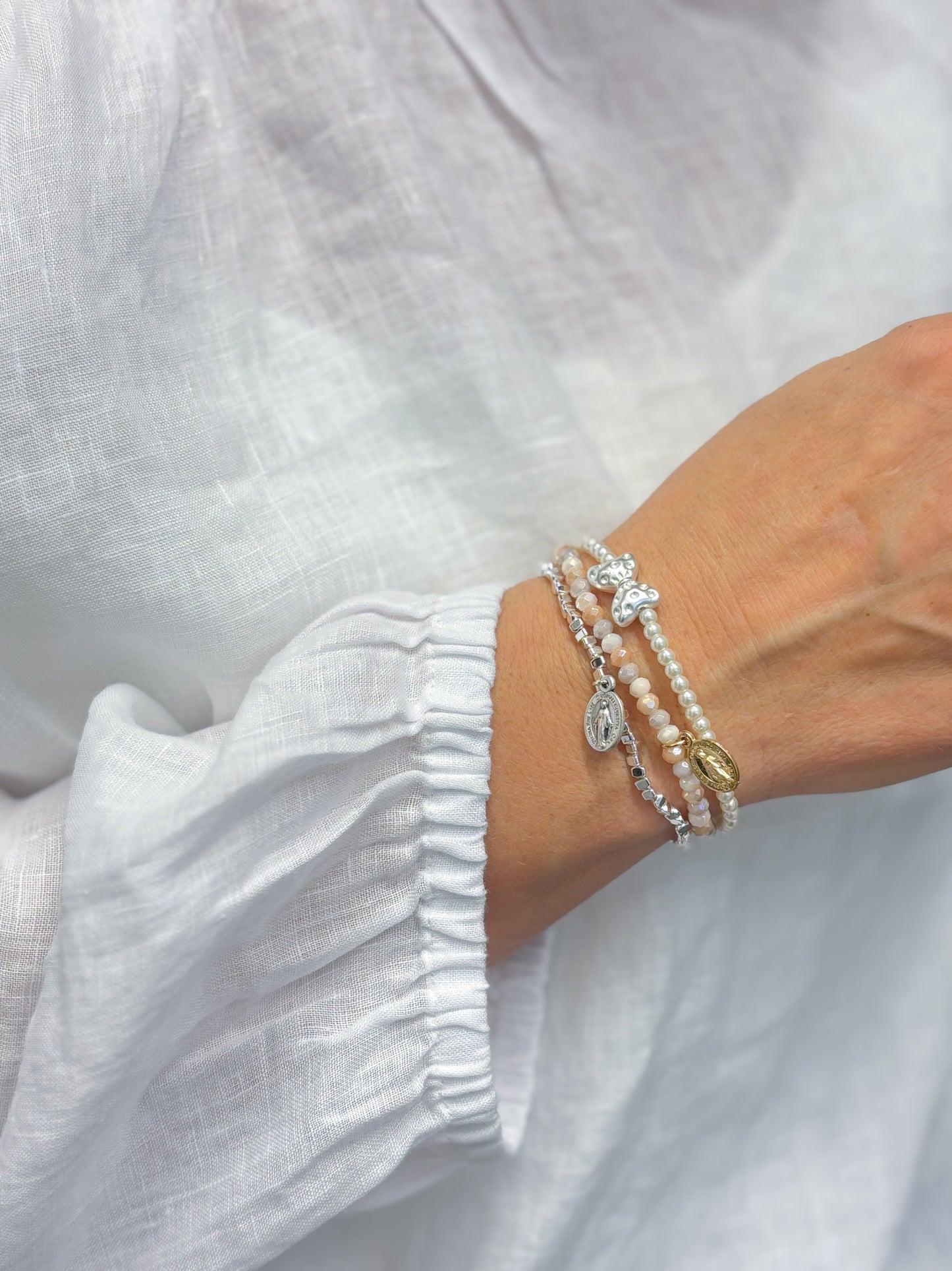 Armband Masche